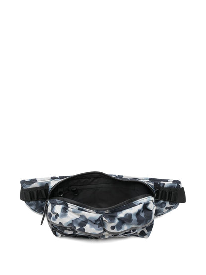 Adidas By Stella Mccartney Logo Graphic Print Bum Bag BLACK