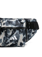 Adidas By Stella Mccartney Logo Graphic Print Bum Bag BLACK
