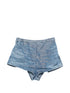 Diesel Denim Cotton Shorts Clear Blue