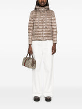 HERNO Short Down Nylon Jacket Dove Grey