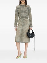 Diesel High-Waist Denim Shorts Black