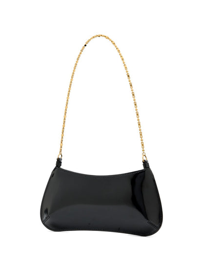 JACQUEMUS Le Petit Bisou Chaine Bag Black