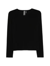 Norma Kamali One-Shoulder Stretch Top Black