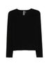 Norma Kamali One-Shoulder Stretch Top Black