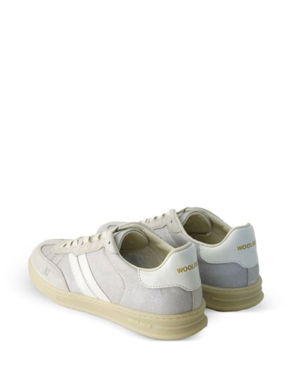 Woolrich Double U Suede Sneakers Grey
