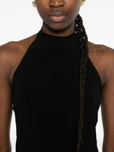 Norma Kamali Halterneck Sleeveless Mini Dress Black black
