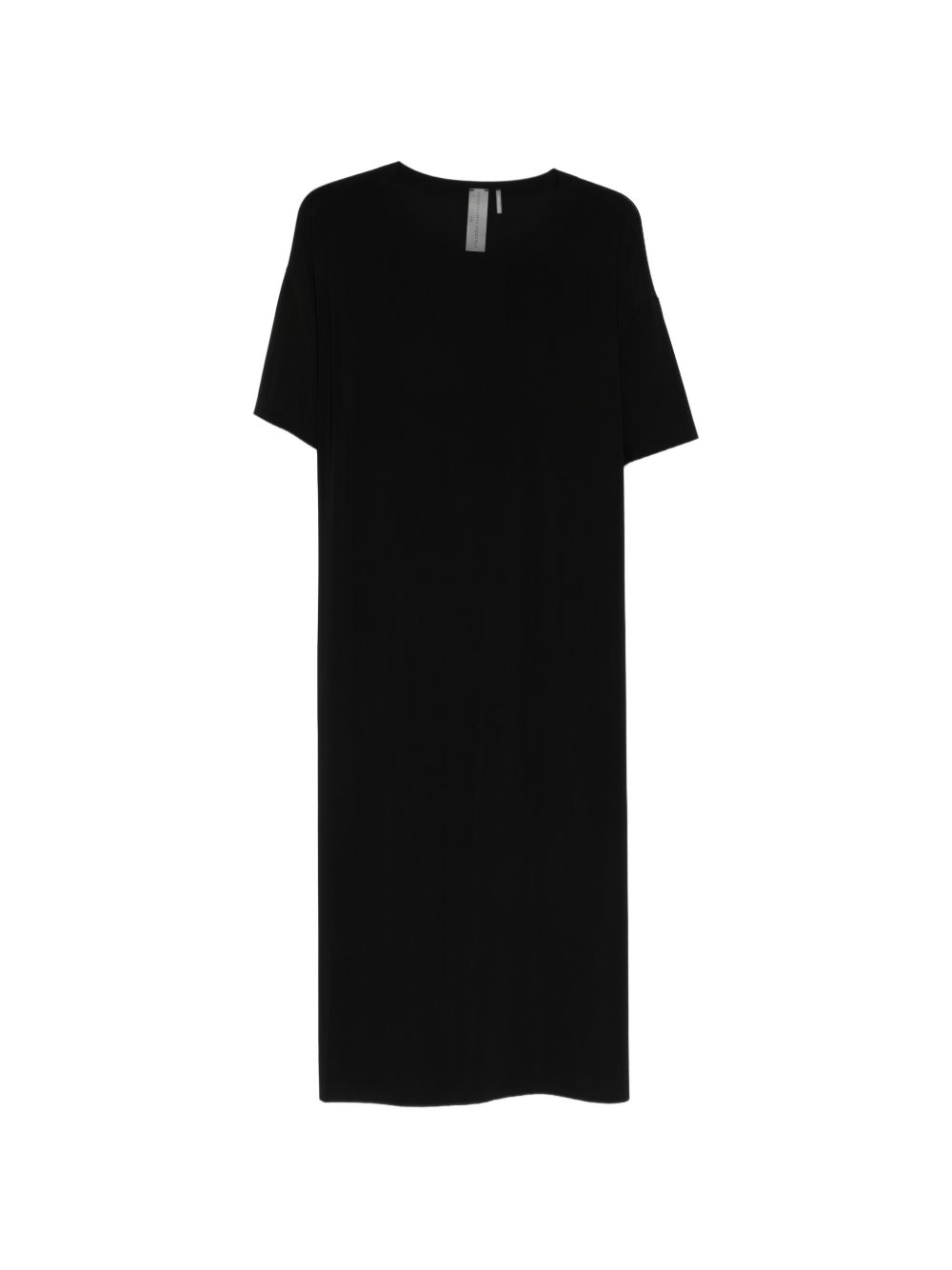 Norma Kamali Short Sleeve Midi Dress Black