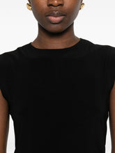 Norma Kamali Sleeveless Fitted Top Black black