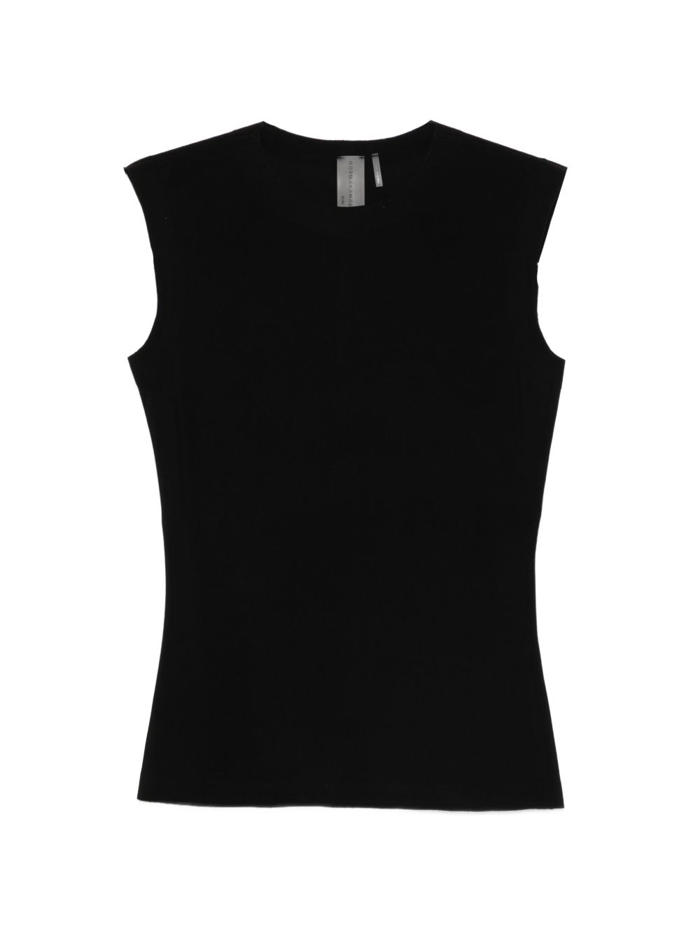 Norma Kamali Sleeveless Fitted Top Black black