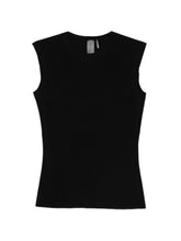 Norma Kamali Sleeveless Fitted Top Black black