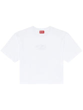 Diesel Oval D Cotton Boxy T-Shirt White
