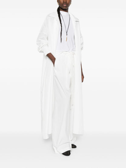 Norma Kamali Oversized Shirt Dress White white