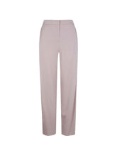 Emporio Armani High-Waisted Pleated Trousers Beige