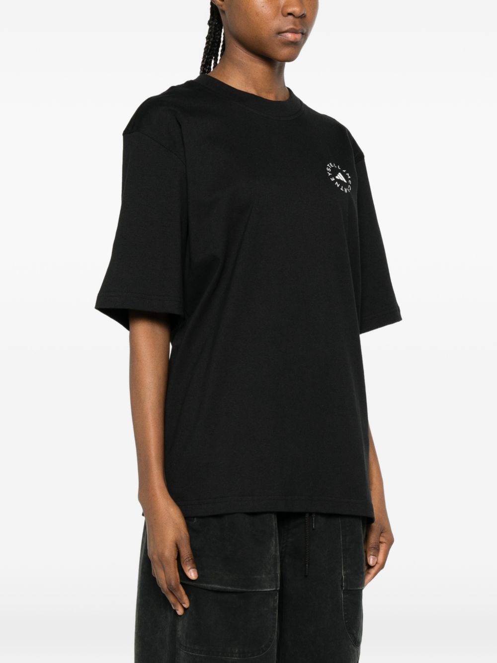 Adidas By Stella McCartney Logo t-shirt BLACK
