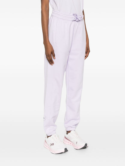 Adidas By Stella McCartney Cotton sweatpants LILAC