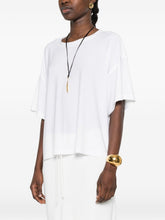 Norma Kamali Crew Neck White T-Shirt White White