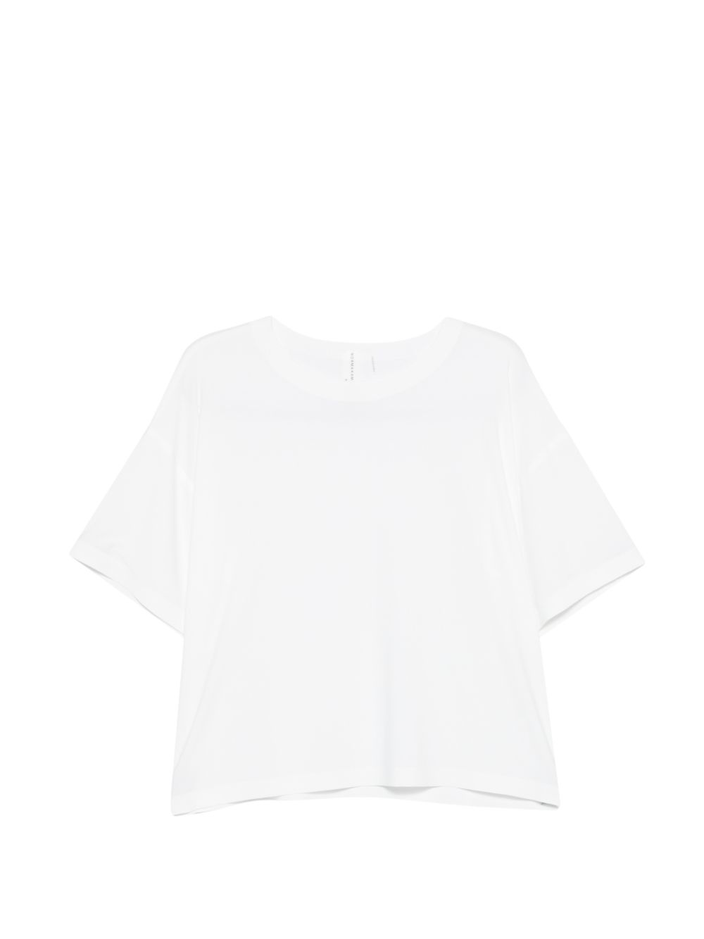 Norma Kamali Crew Neck White T-Shirt White White