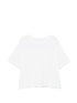 Norma Kamali Crew Neck White T-Shirt White White
