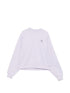 Adidas By Stella McCartney Cotton crewneck sweatshirt LILAC
