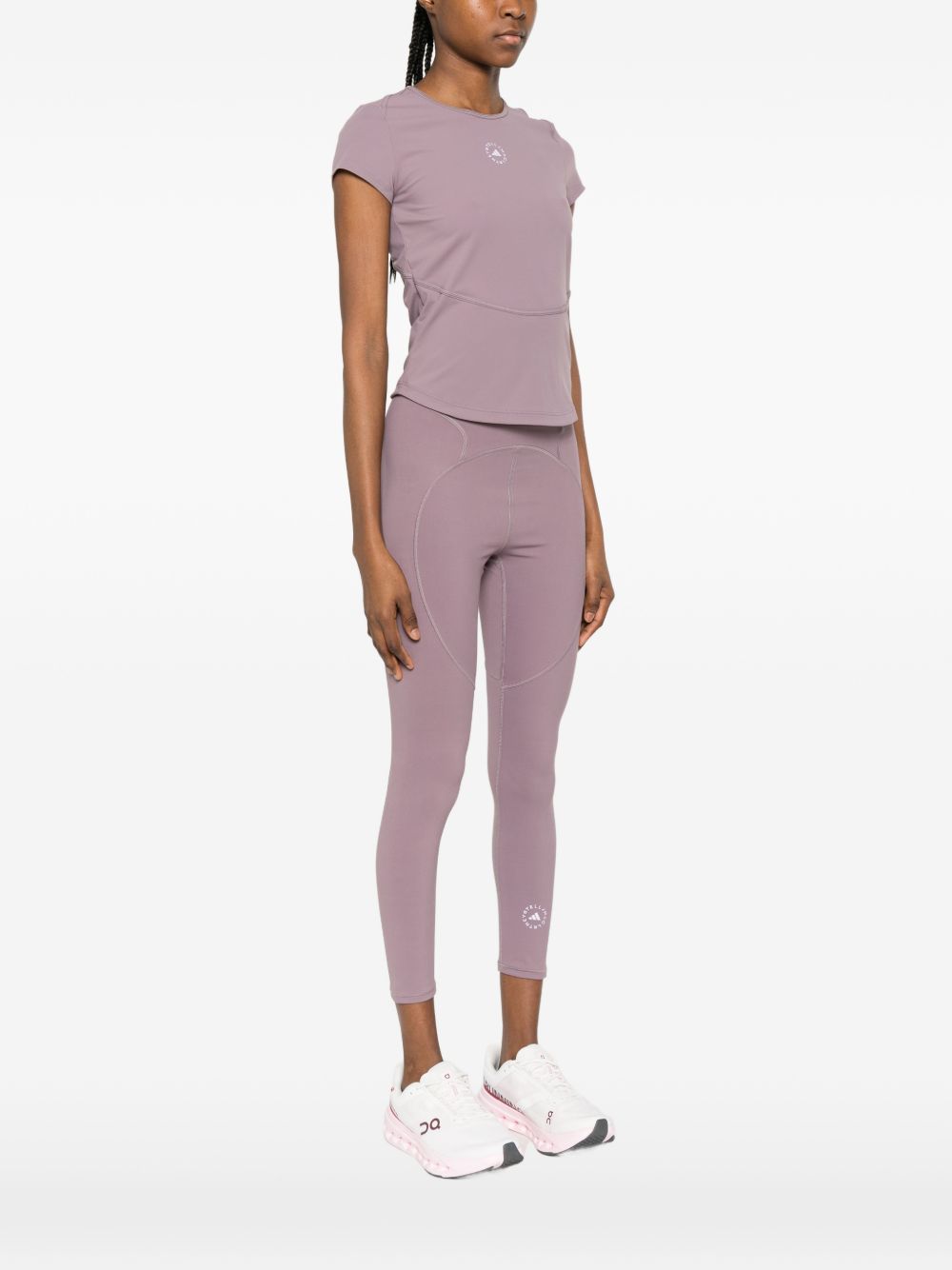 Adidas By Stella McCartney Logo t-shirt LILAC