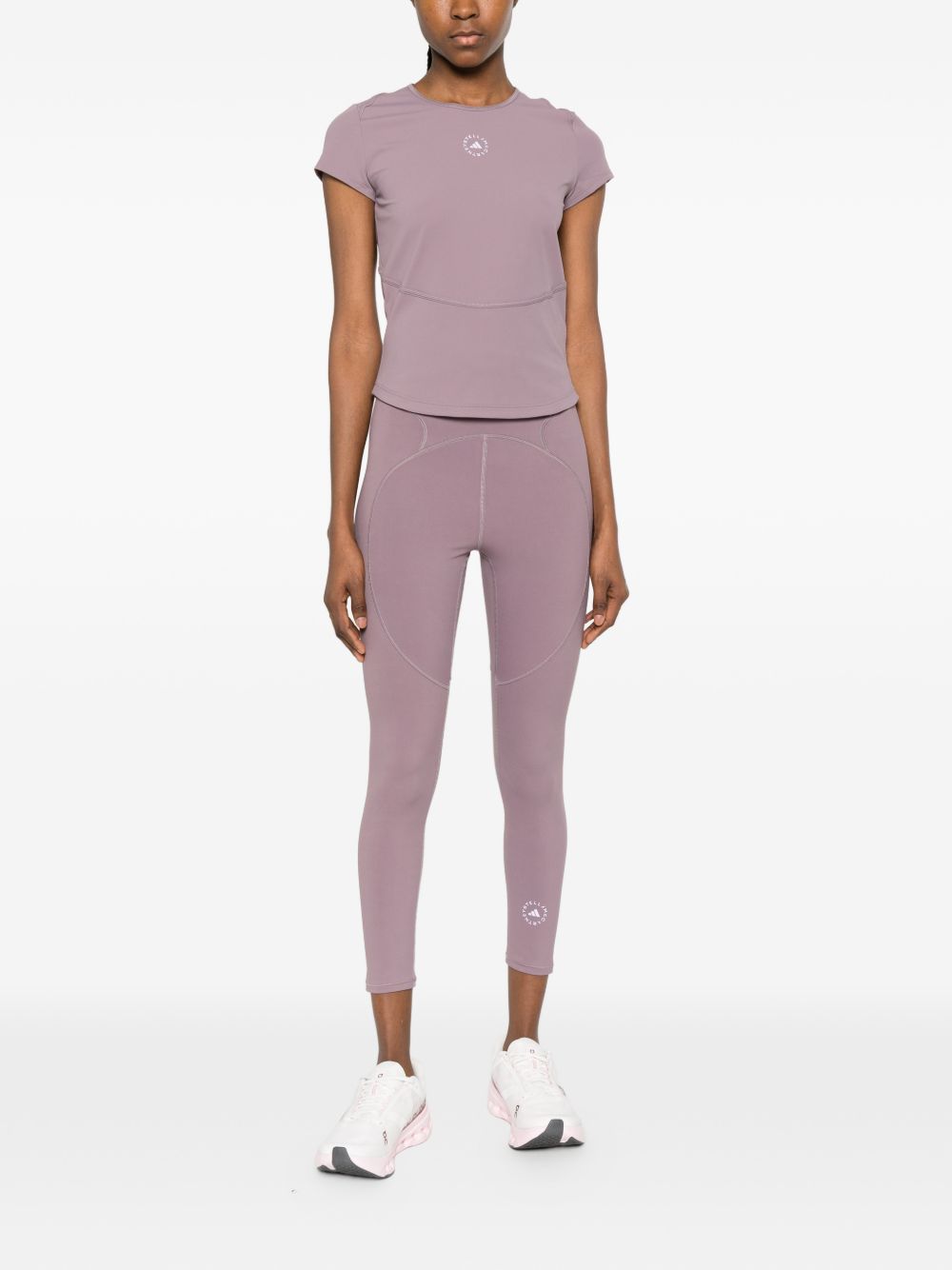Adidas By Stella McCartney Logo t-shirt LILAC
