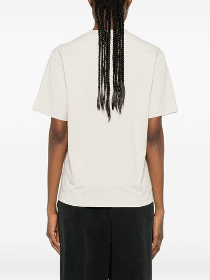 Adidas By Stella McCartney Logo t-shirt BEIGE