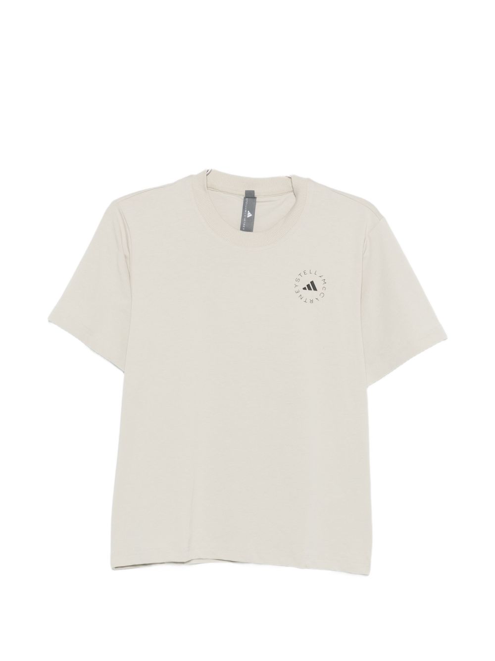 Adidas By Stella McCartney Logo t-shirt BEIGE