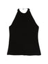 Norma Kamali Halterneck Tie Top Black
