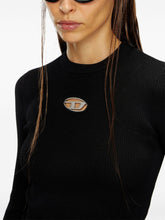 Diesel Silk Nylon Sweater Black