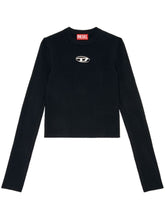 Diesel Silk Nylon Sweater Black