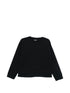 Emporio Armani Layered Hem Crew Neck Sweater Blue