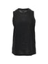 Emporio Armani Sleeveless Cotton Tank Top Black black