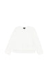 Emporio Armani Capsule Layered Hem Sweater White
