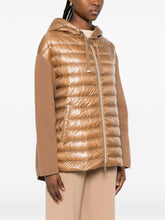 HERNO Padded Hooded Coat Camel camel