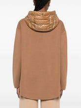HERNO Padded Hooded Coat Camel camel