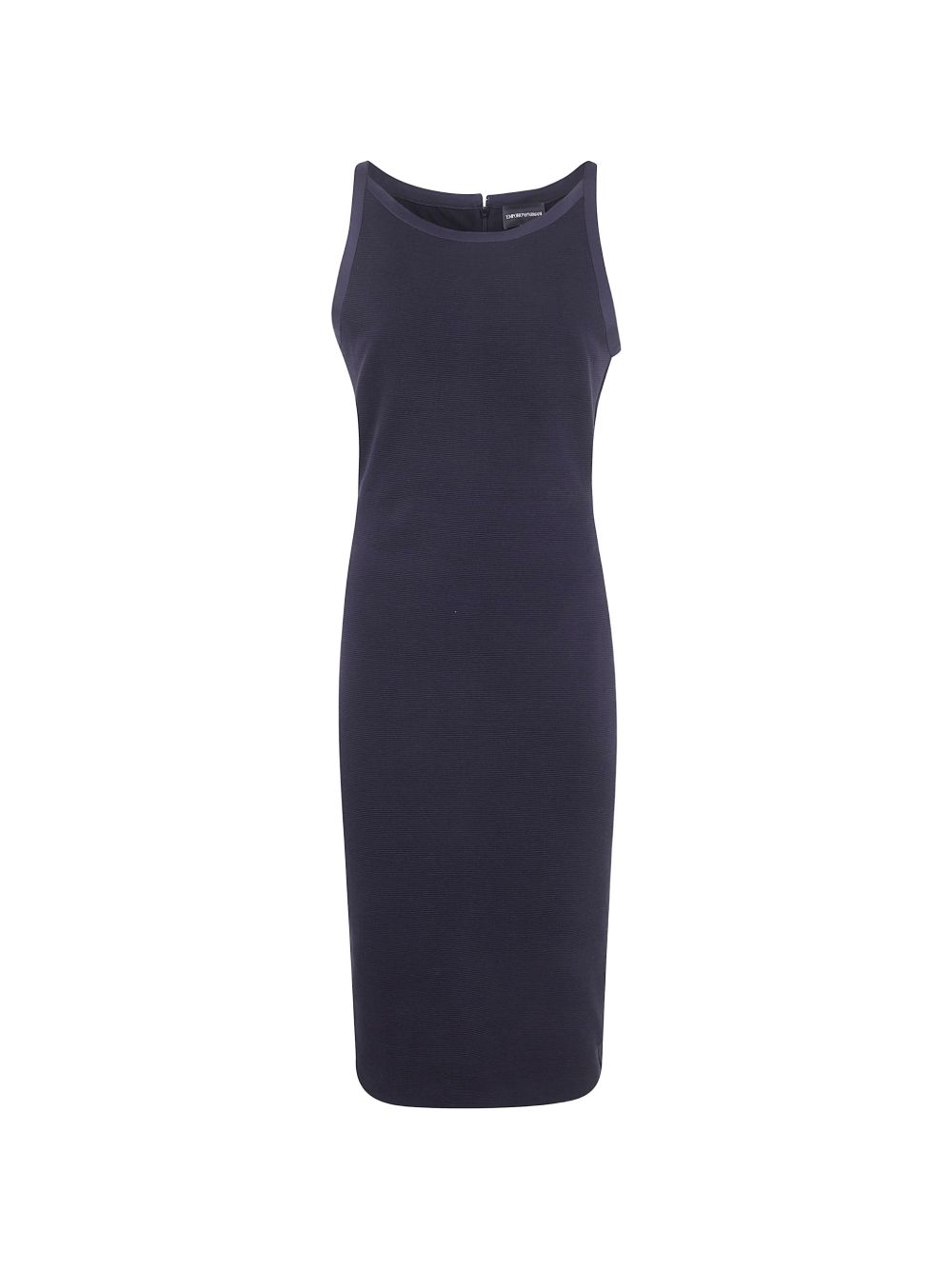 Emporio Armani Cotton Mini Dress Black