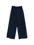 Semicouture Elasticated Cotton Trousers Blue