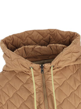 HERNO Quilted Down A-Shape Jacket Camel camel