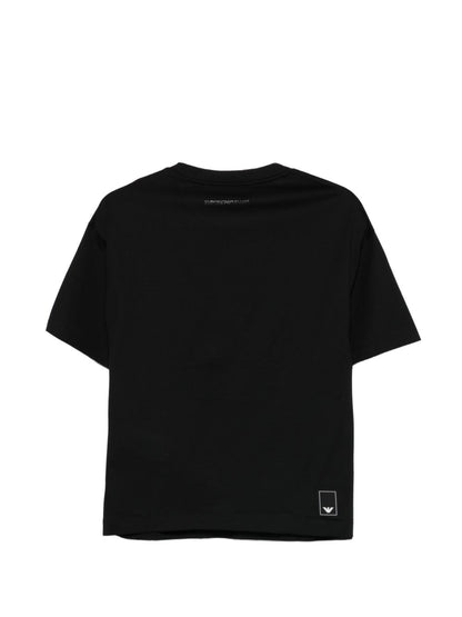 Emporio Armani Chest Pocket Cotton T-shirt Black