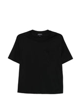 Emporio Armani Chest Pocket Cotton T-shirt Black