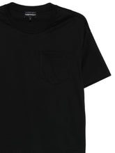 Emporio Armani Chest Pocket Cotton T-shirt Black