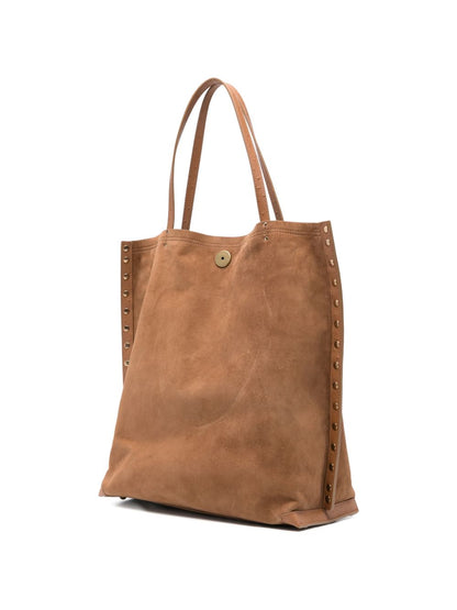 Zanellato Cashmere Leather Handbag Brown