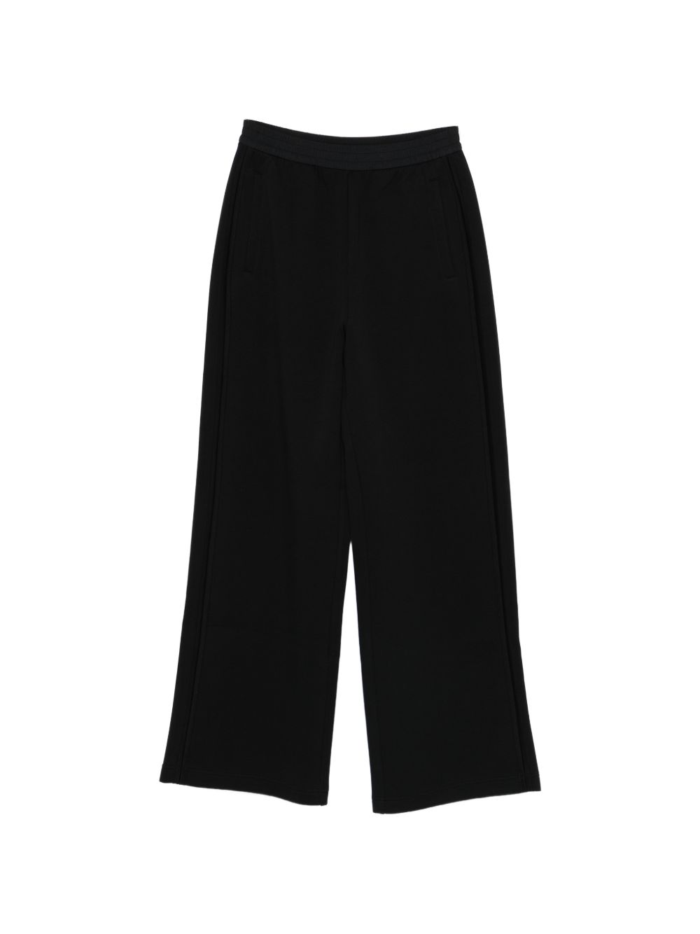 Emporio Armani Capsule Elastic Waist Trousers Black