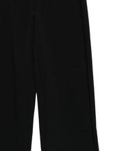 Emporio Armani Capsule Elastic Waist Trousers Black