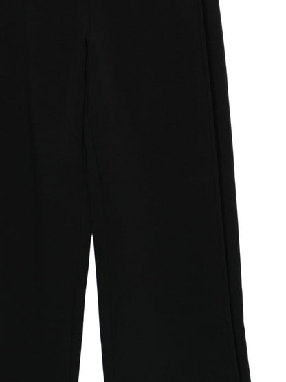Emporio Armani Capsule Elastic Waist Trousers Black