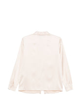Emporio Armani Silk Long Sleeve Shirt Powder powder
