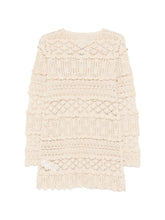 Semicouture Alvina Cotton Mini Dress White