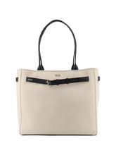 Tom Ford Audrey Medium Canvas Tote Beige