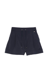 Herno Drawstring Waist Blue Shorts Blue