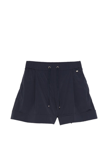Herno Drawstring Waist Blue Shorts Blue